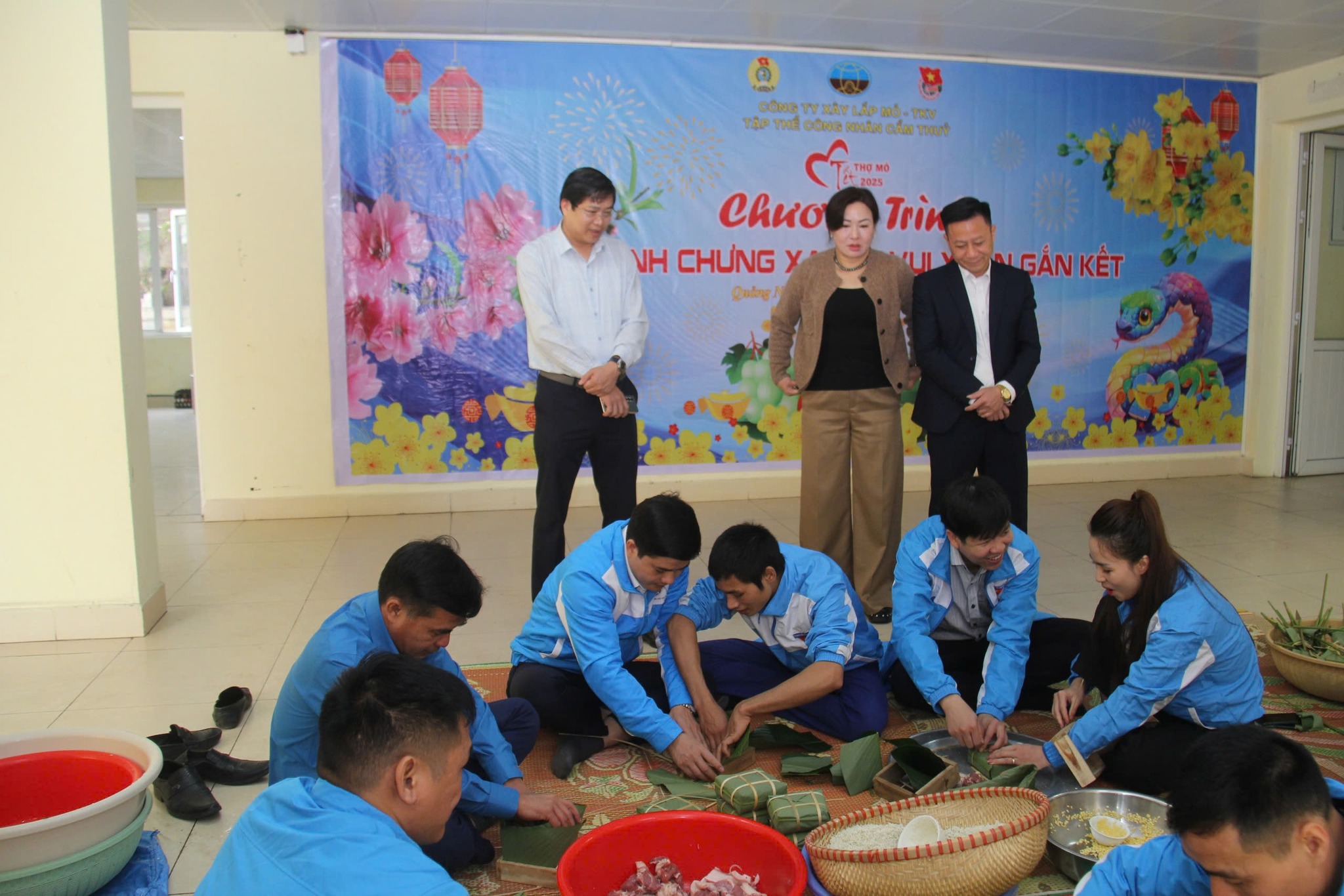 GÓI BÁNH CHƯNG XANH - VUI XUÂN GẮN KẾT